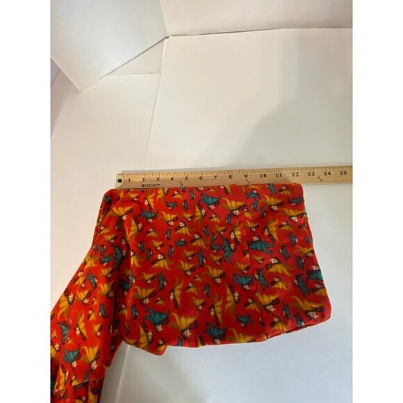 Lularoe Red with Butterflies Super Soft Leggings Women’s Size Tall & Curvy - Picture 7 of 8